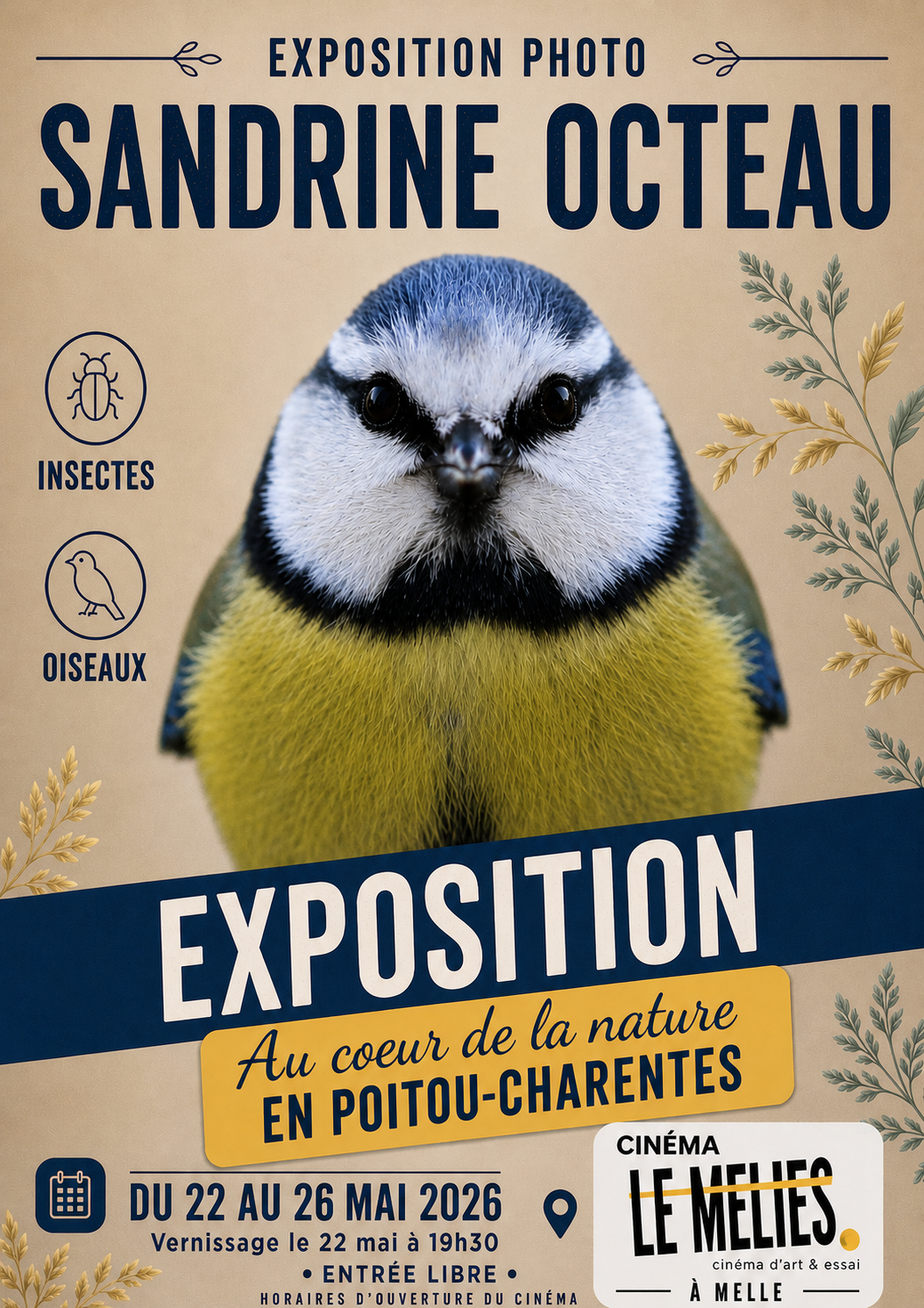 EXPOSITION SANDRINE OCTEAU